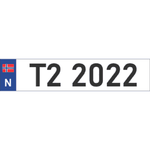 Sykkelstativskilt 52 x 11